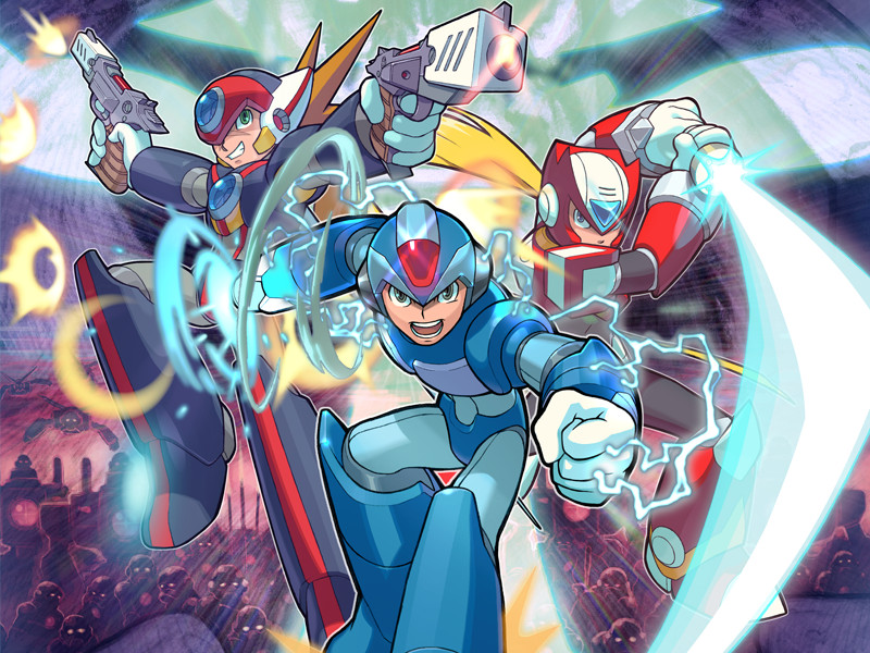 Mega Man X8 cover